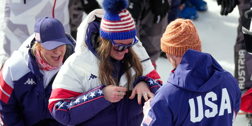 Gold Medalist Breezy Johnson and Connor Watkins Share their Olympic Engagement Love Story
